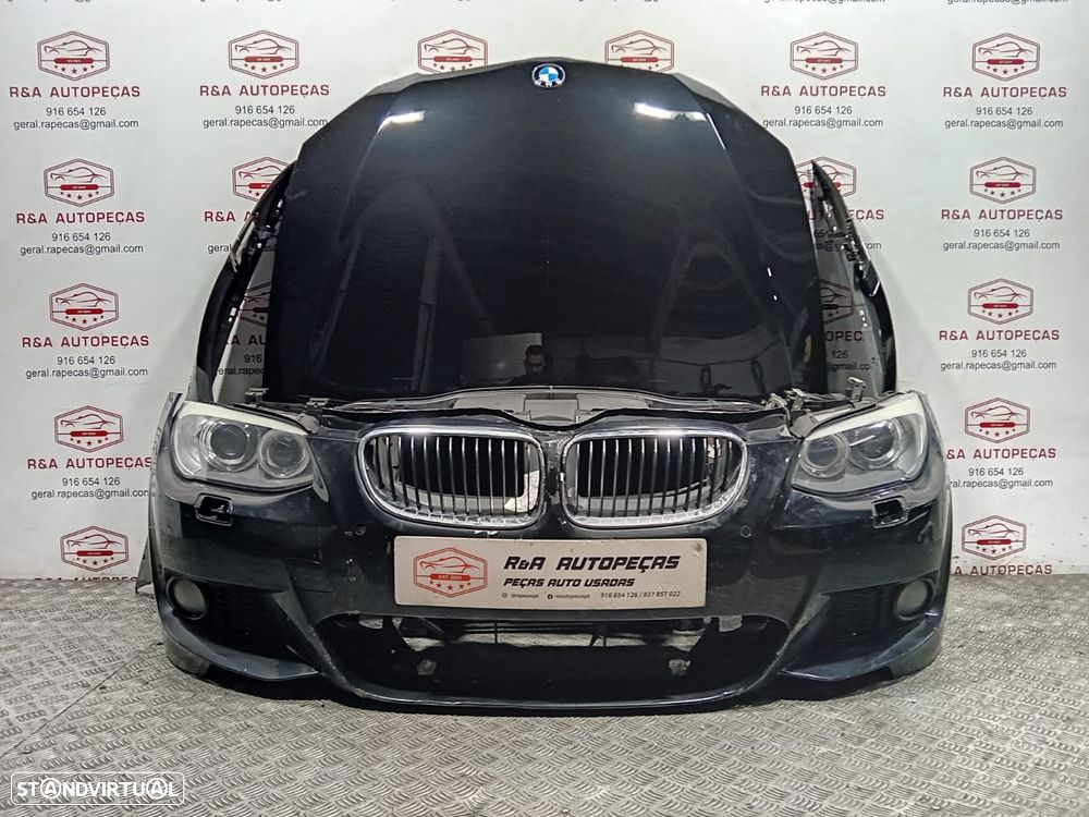 Frente Completa BMW Série 3 E92 E93 Pack M LCI Faróis Bi-Xenón Diesel Original - 1