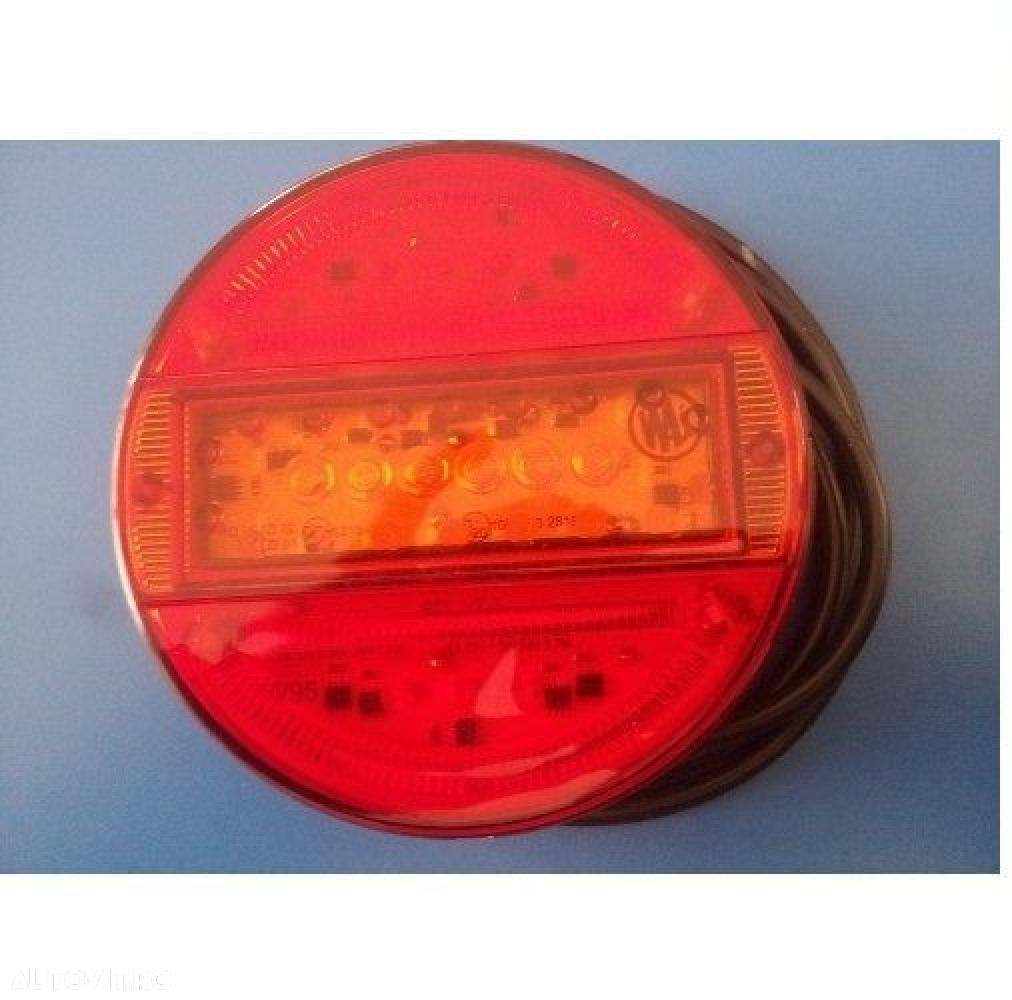 Lampa stop cu led,cu bec iveco,man,mercedes,daf,scania,isuzu,ford - 2