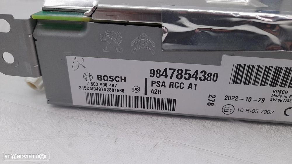 Rádio / auto-rádio CITROËN C3 III (SX) - 3