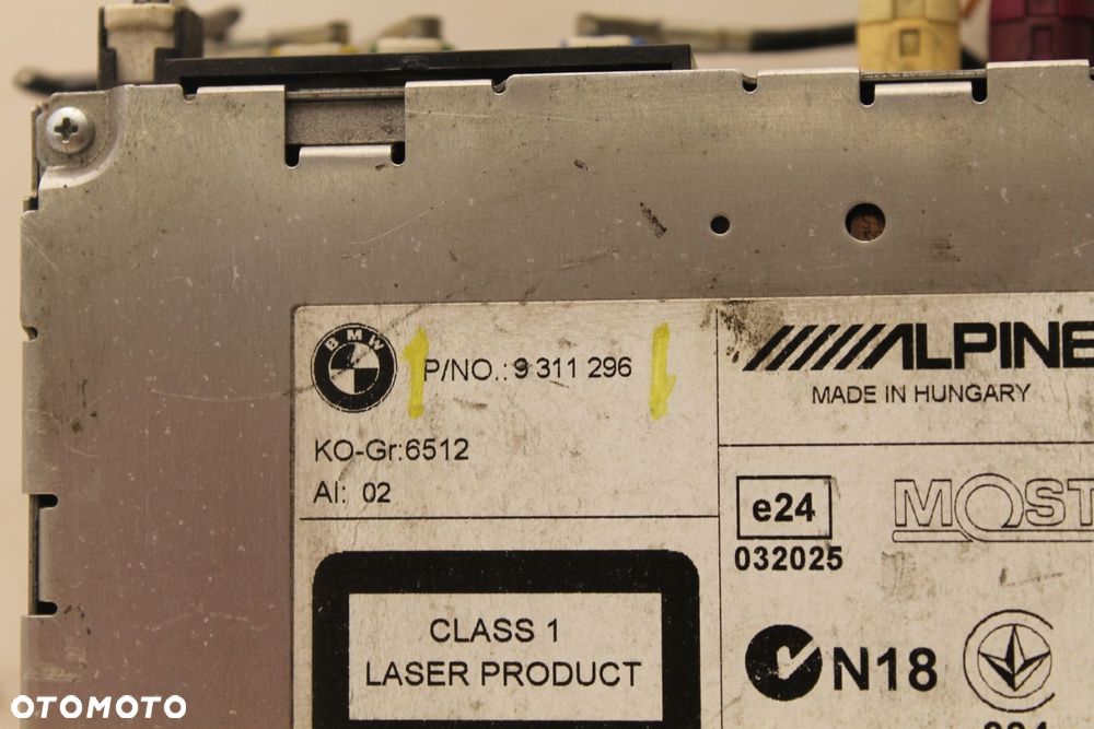 NAWIGACJA RADIO CD BMW 3 F30 F31 9311296 - 3