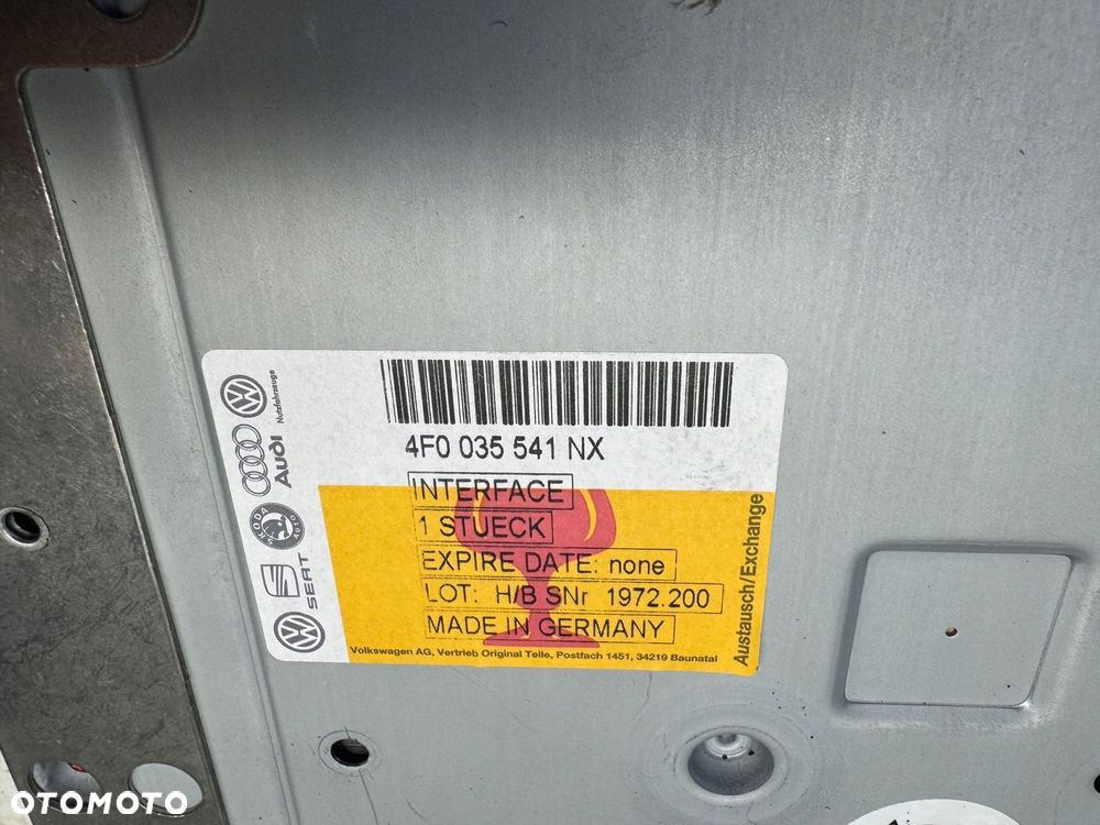 AUDI A6 C6 TUNER WZMACNIACZ RADIA 4F0035541NX - 3