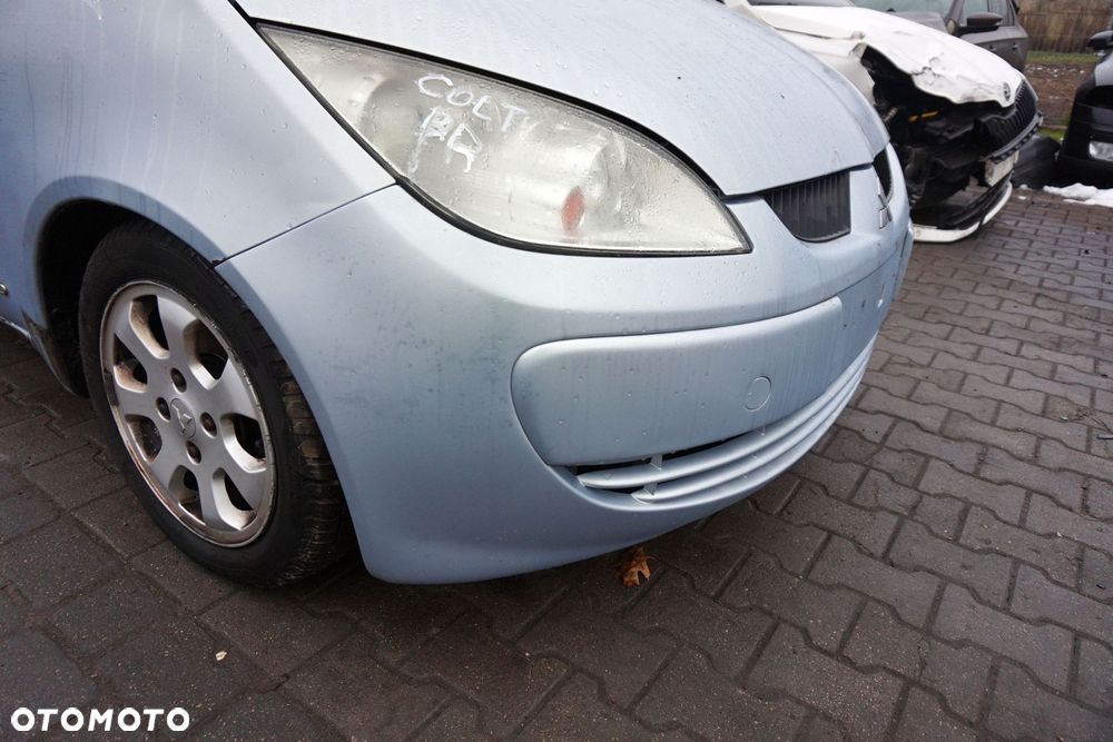 MASKA ZDERZAK BŁOTNIKI LAMPY COLT VI Z30 T42  MITSUBISHI 2004-2008 SREBRNY PRZÓD KOMPLETNY - 24