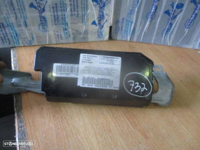 Airbag Banco 9655090480 PEUGEOT 607 2004 2.2 HDI 133CV 4P AZUL LE - 4