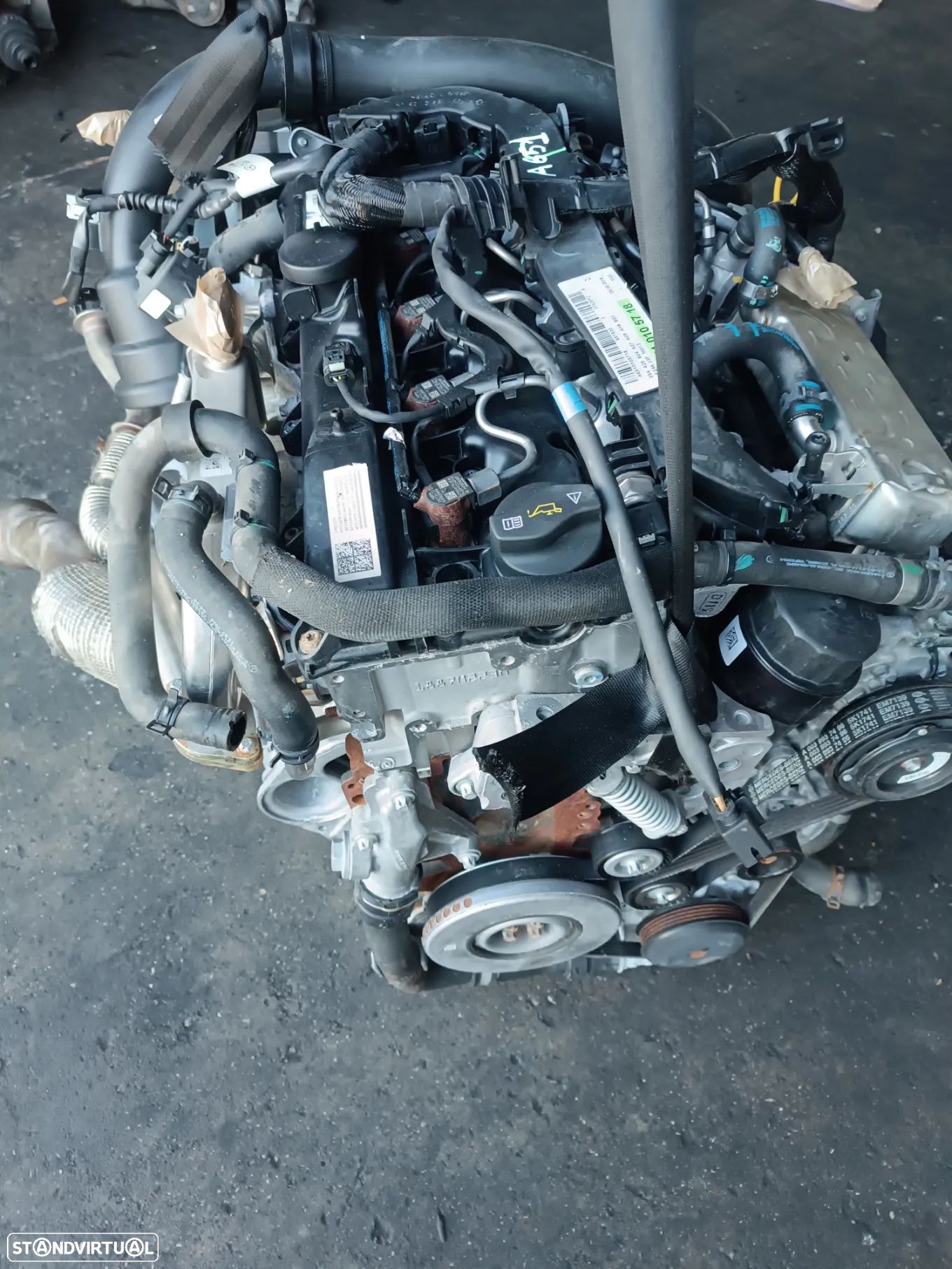 MOTOR MERCEDES CLASSE A / CLA / GLA 220CI 170CV 651.930 - 1