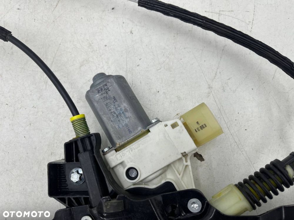 Podnośnik szyb BMW 5 F10 sedan F11 kombi 10-17r. LEWY przedni mechanizm silniczek lewy przód 6 pin - 2