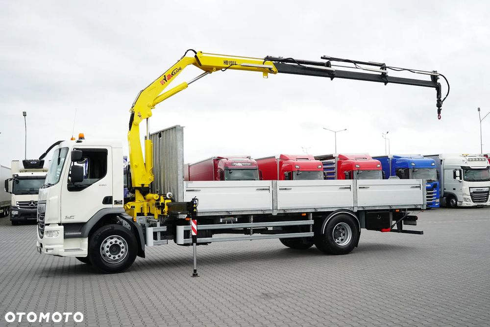DAF LF / 250 / SKRZYNIOWY + HDS / HYVA HB-150 / PILOT / ROTATOR - 3