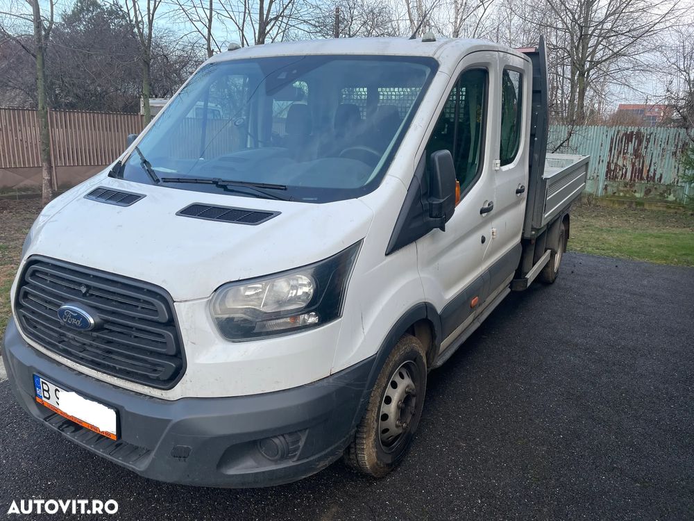 Ford Ford Transit Doka 2016 • Dubla Cabina • Bena Fixa • Ideal Constructii / EchipeTRANSIT DOKA 2.0 TDCI 6+1 LOCURI - 130 CP - 1