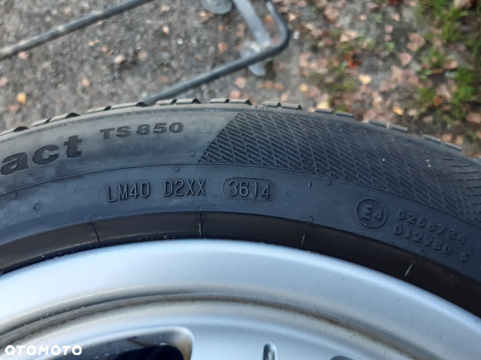 Koła zimowe Audi A5 A-5 225/50R17 98 V 7.5Jx17H2 ET 28 8T0601025B Continental ContiWinterContact - 6