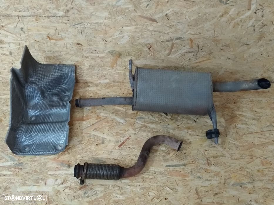 Panela de Escape Flexivel Peugeot Partner Berlingo 1.6 HDI 2008 a 2018 - 1