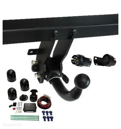 ORYGINALNY AUTOMATYCZNY HAK HOLOWNICZY+MODUŁ+7PIN/13P do AUDI A4 B7 B6+SEDAN 2000-2007 - 5