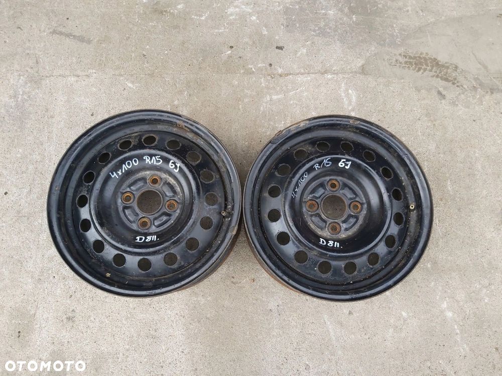 Toyota Corolla E12 felga stalowa 15 4x100 et45 6J 1szt - 1