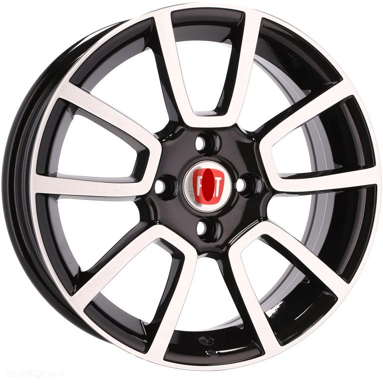 4x Felgi 15 m.in. do FIAT 500 Punto UNO Bravo Brava Doblo - BK746 - 6