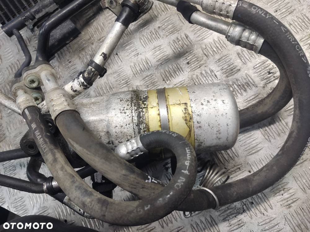 KOMPLETNA KLIMATYZACJA CHŁODNICA + PRZEWODY + KOMPRESOR AUDI A4 B5 FL - 2