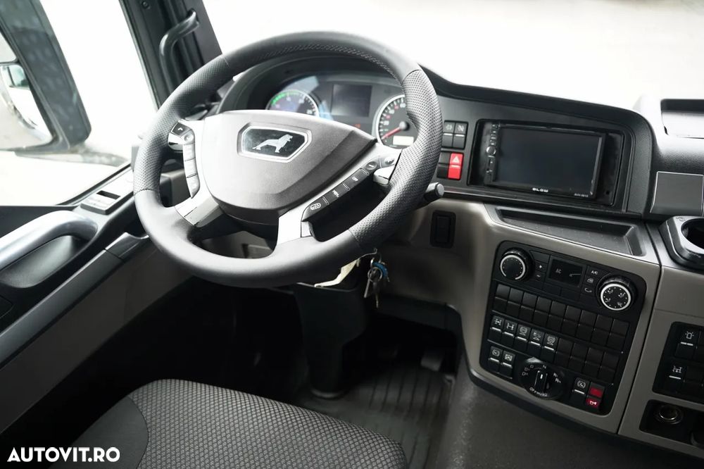 MAN TGS 35.460 / 8X4 / BASCULĂ SPATE / CLAPETĂ HIDRAULICĂ / MEILLER KIPPER / AUTOMAT / ANVELOPE 100% / PERDIERĂ ELECTRICĂ / EURO 6 - 30
