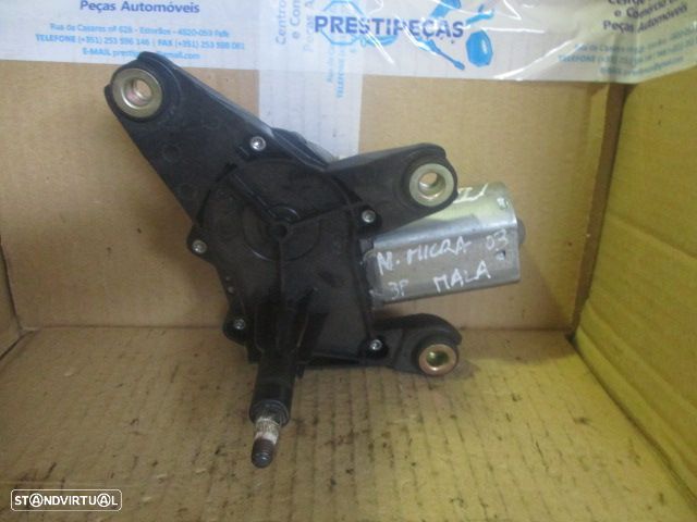 Motor Limpa Vidros Tras 8200017385 NISSAN MICRA 2003 NISSAN MICRA 3 K12E 2010 1.5DCI 85CV  5P PRETO - 1