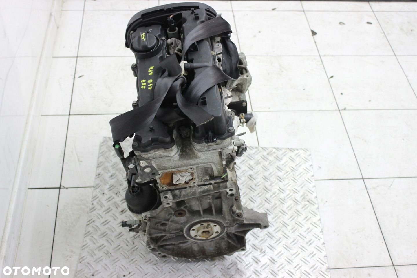 SILNIK SŁUPEK CITROEN C4 PEUGEOT 308 207 1.4 B 16V KFU - 6