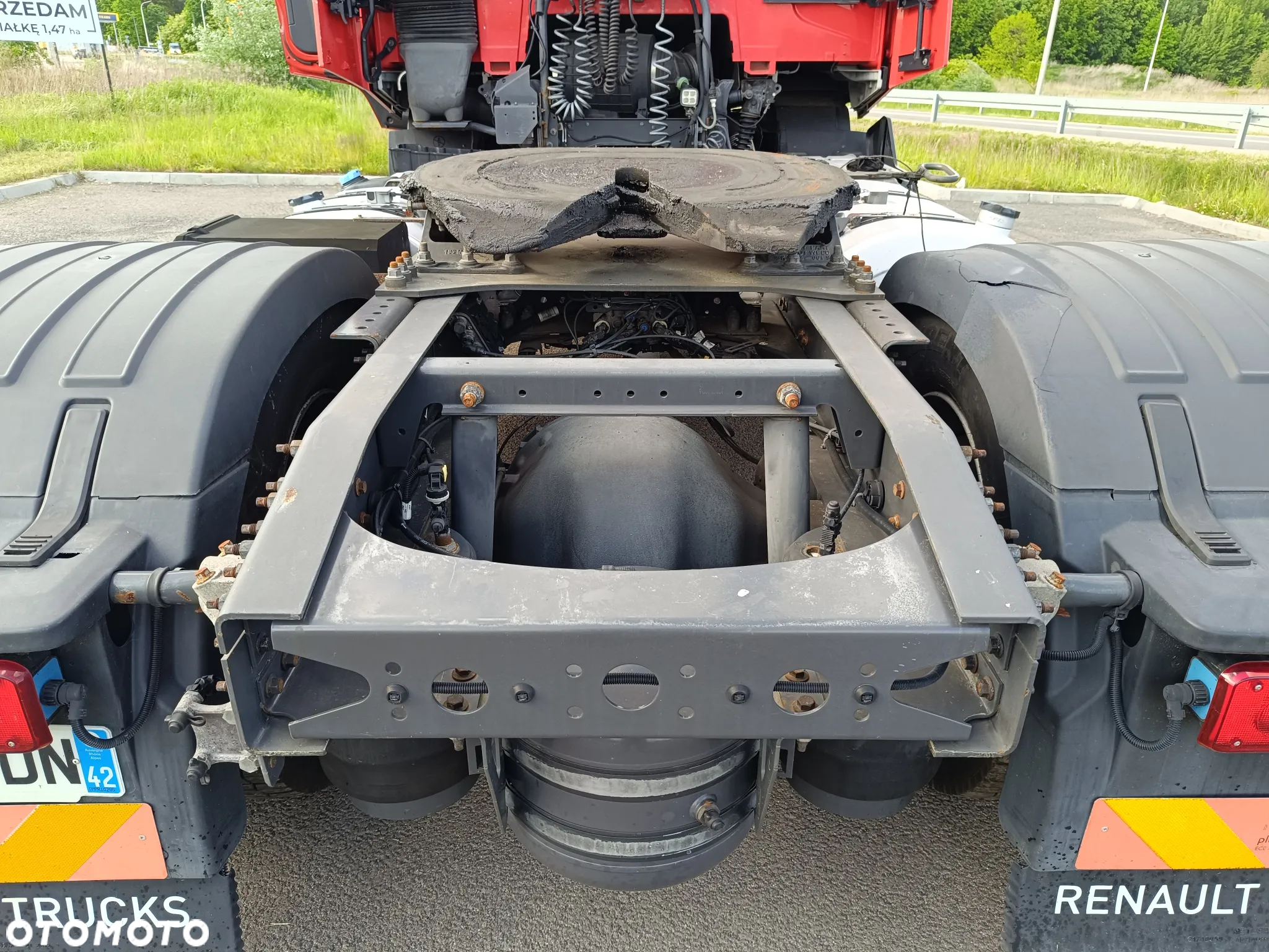 Renault Gama T 460 Euro 6 Servis Renault Francja blokada mostu - 8