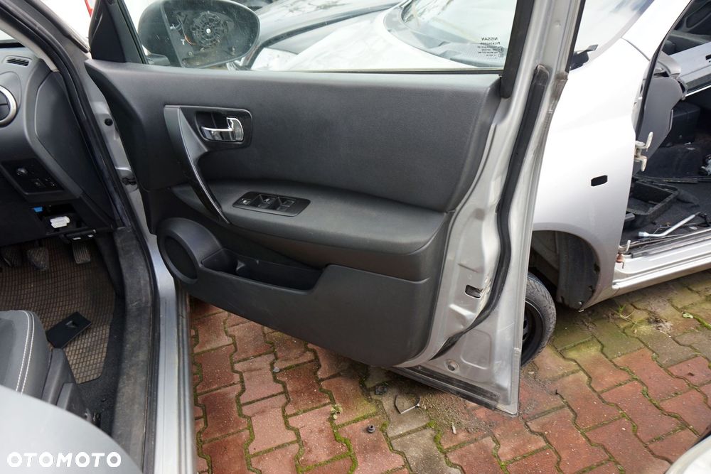 DRZWI PRZEDNIE PRAWE QASHQAI I J10 LIFT KY0  SREBRNY NISSAN 2009-2013 - 9