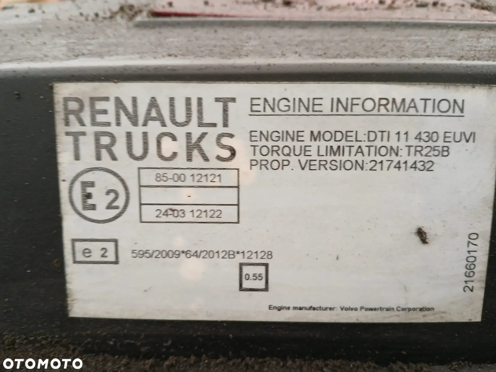 SILNIK RENAULT GAMA T DTI 11 430 EUVI - 3