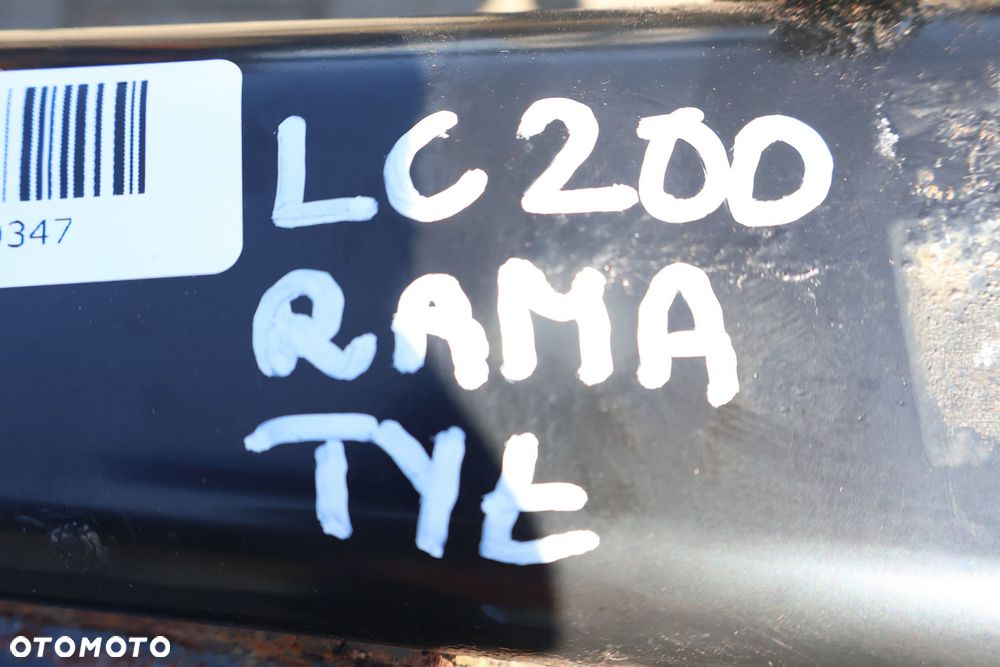 TOYOTA LAND CRUISER 200 4.5 V8 RAMA TYŁ - 7