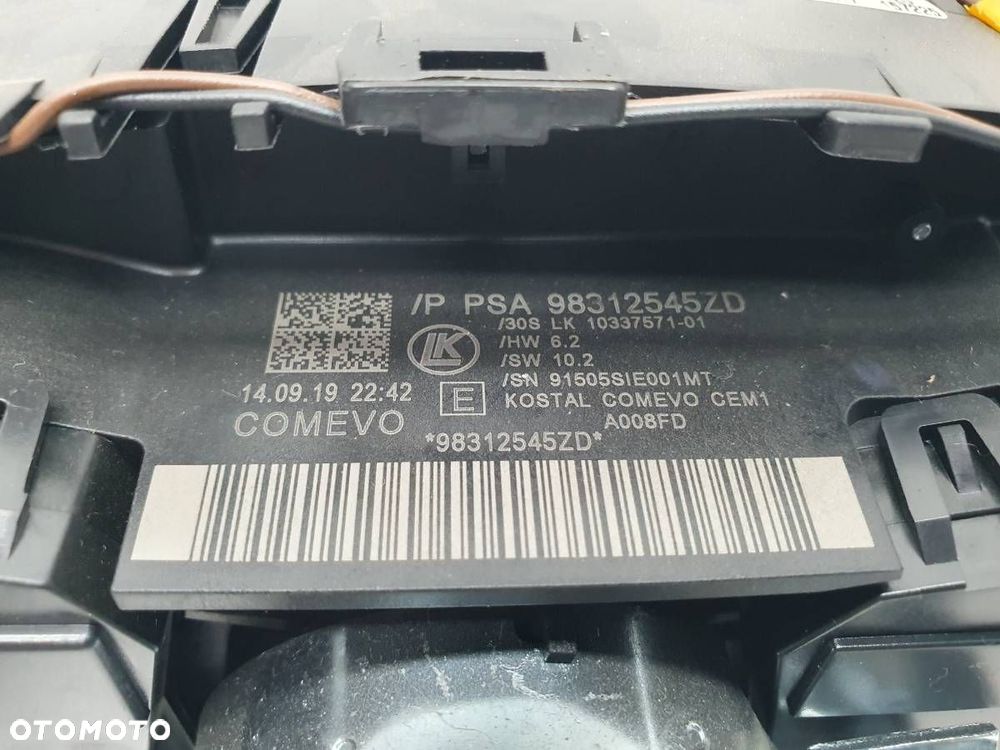 PRZEŁĄCZNIK ZESPOLONY 96756731ZD 98312545ZD PEUGEOT 5008 II 2019 EUROPA - 6