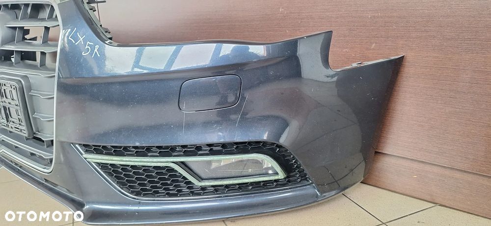 Audi A4 B8 12- Lift Zderzak Przód Przedni Kod Lakieru LX5R - 3