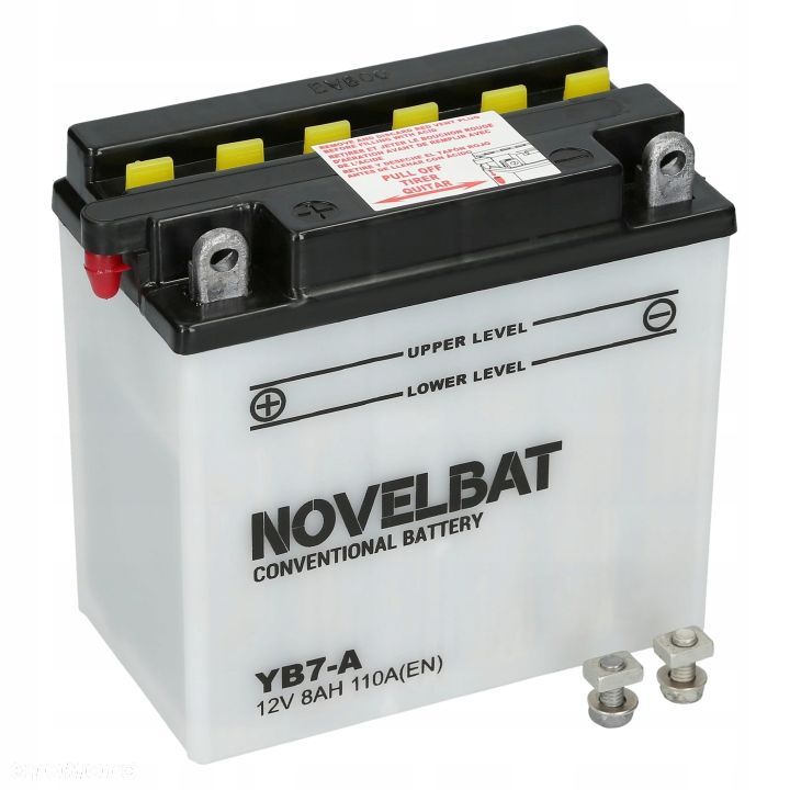Akumulator Novelbat YB7-A 12V 8Ah 110A L - 1