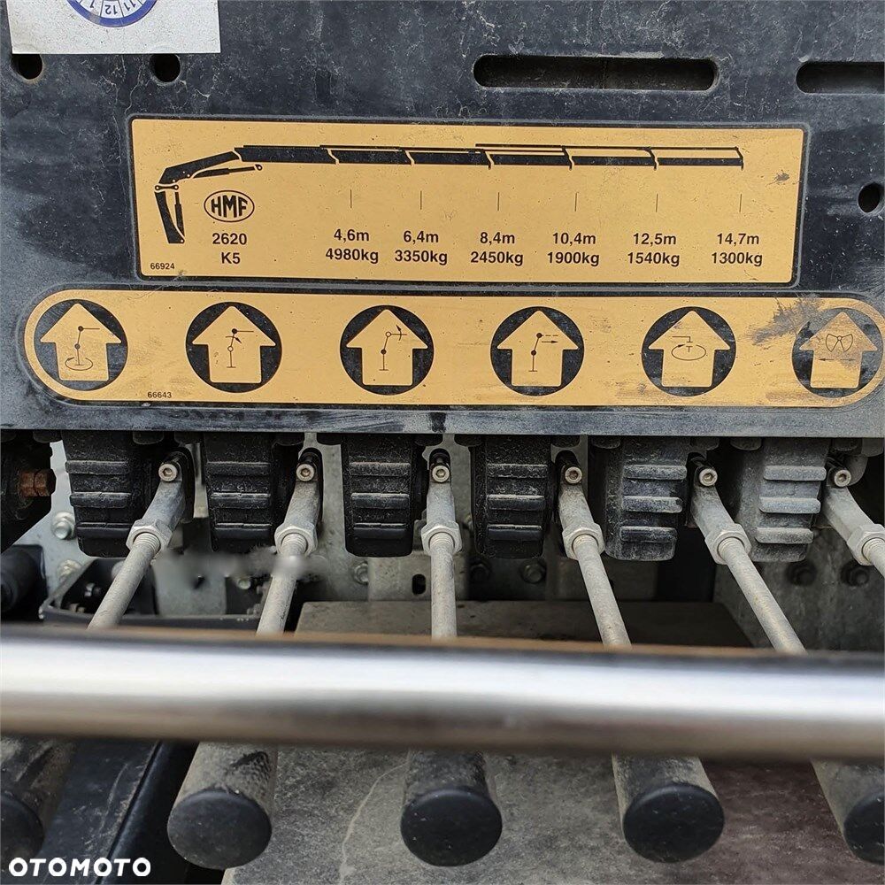 Mercedes-Benz ACTROS  2540 HDS HMF 2620 K 5 - 15