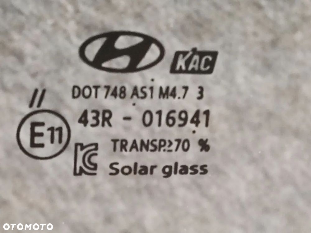 HYUNDAI E KONA 19-20r Szyba Przednia Czołowa - 5