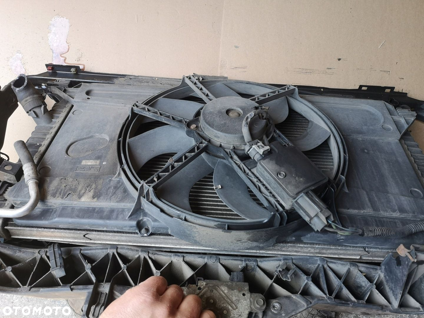 FORD FOCUS MK2 LIFT 07- PAS PRZEDNI WZMOCNIENIE CZOŁOWE 1.6 16V KOMPLETNE - 9