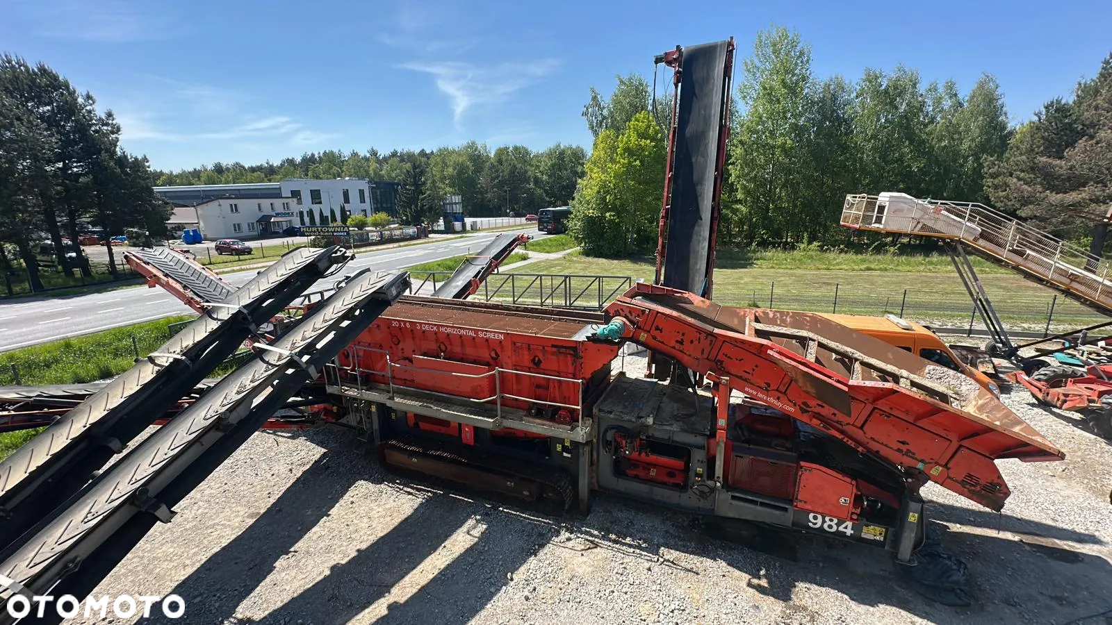 Finlay 984  HORIZON  3 POKŁADY  6.10 x 1.93 m ( POWERSCREEN,  PRONAR , Doppstadt ,  Extec, McCloskey, Sandvik, Metso, CAT, Kleemann, Volvo, Deutz  ) - 4