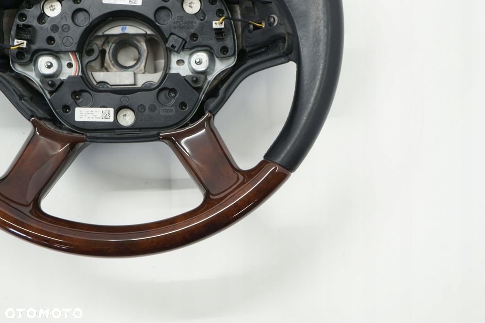 MERCEDES S W221 08R KIEROWNICA DREWNO ŁOPATKI A2214600303 A2218202411 - 5