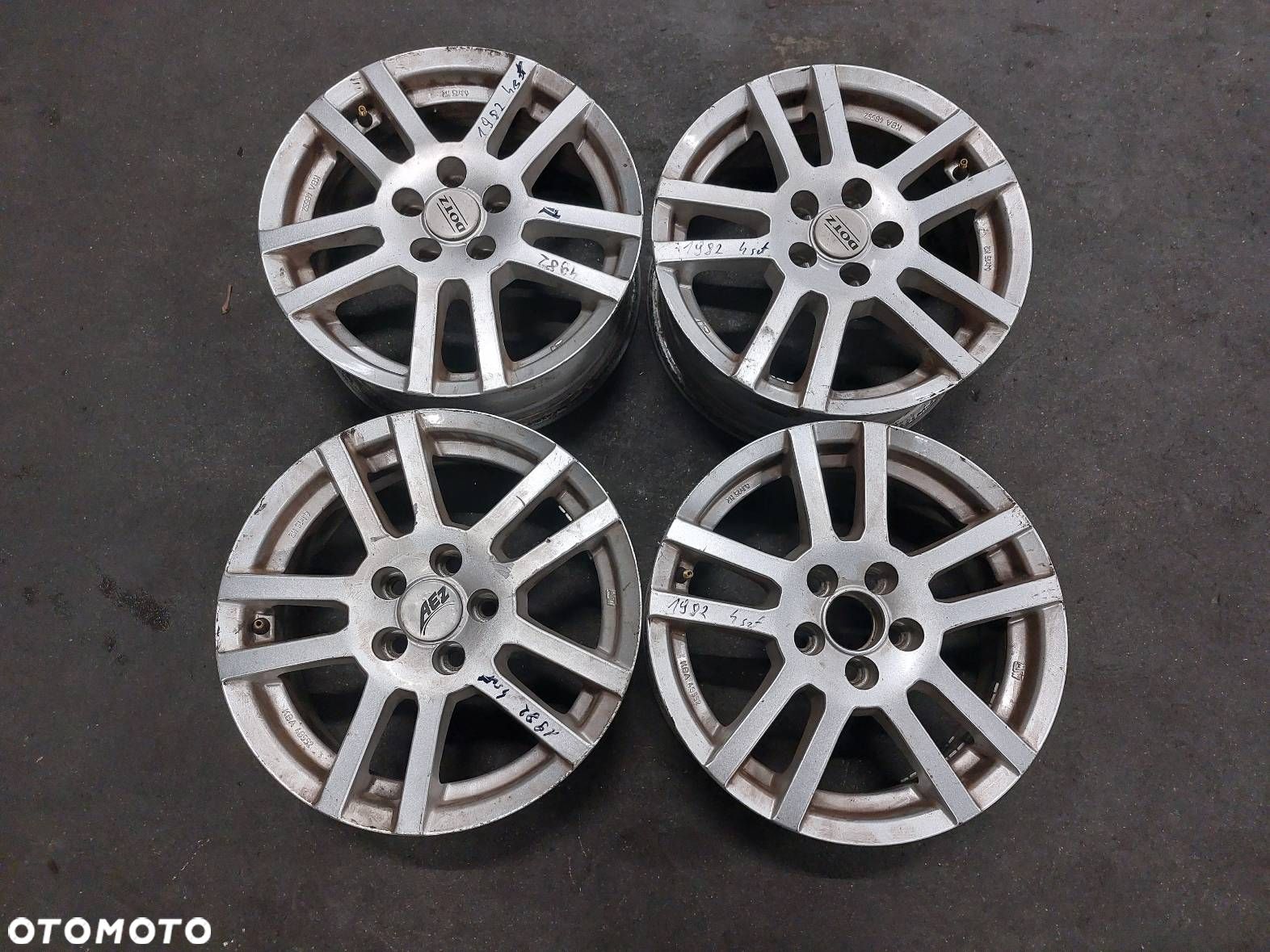 FELGI ALUMINIOWE KOMPLET 6JX15 H2 ET 38 5X108 FI 65.1 - 1