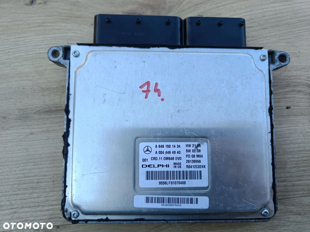 MERCEDES W204 W211 LIFT 2.2 CDI STEROWNIK SILNIKA A6461501434 - 1