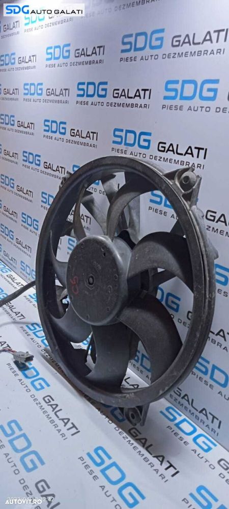Ventilator Electroventilator Peugeot 407 1.6 HDI 2004 - 2010 Cod 9656849980 940002706 - 2