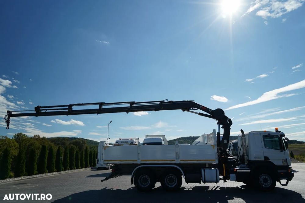 Scania P 410 / 6x4 / BASCULĂ - 6 M + HIAB XS 211 HDS / RADIOCOMANDĂ / EURO 6 / ROTARE / GRABĂ - 8