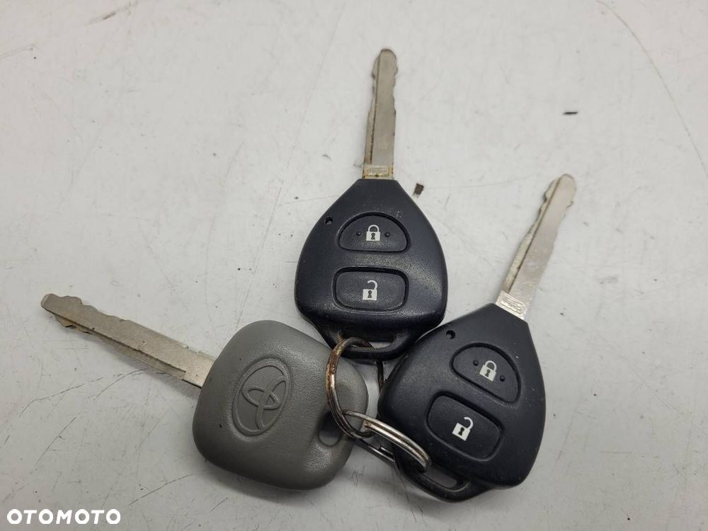 STACYJKA KLUCZYK WKŁADKA KOMPLET TOYOTA COROLLA E15 45020-0204 ORYGINAŁ - 7
