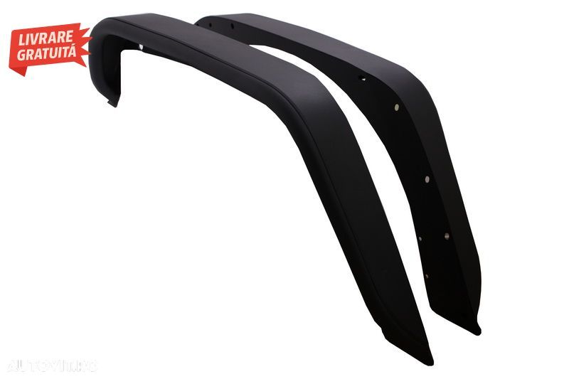 Extensii Aripi Spate din Otel Jeep Wrangler Rubicon JK (2007-2017)- livrare gratuita - 1