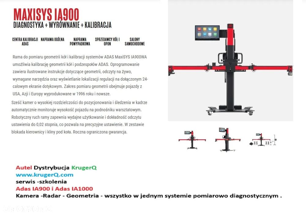 AUTEL Maxi SYS IA900 ADAS Diagnostyka - 33