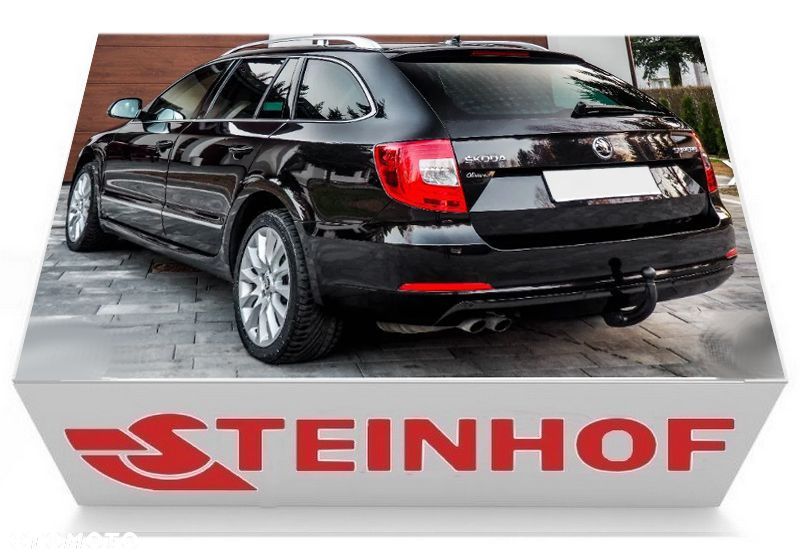 SKODA SUPERB 2 II 3T 2008 do 15 SEDAN 4D + KOMBI POLSKI HAK HOLOWNICZY + MODUŁ + WIĄZKA 7/13P - 11