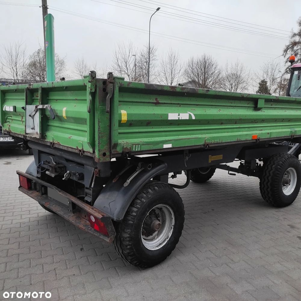 Metal-Fach T710/1 Przyczepa rolnicza Wywrotka 3 strony 6 ton 2011 R - 7