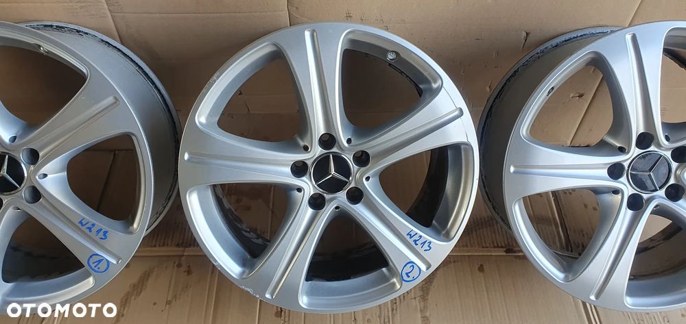 Alufelga felga aluminiowa 8J R18 ET43 5x112 Mercedes E-Klasa W213 Oryginał A2134011400 - 3