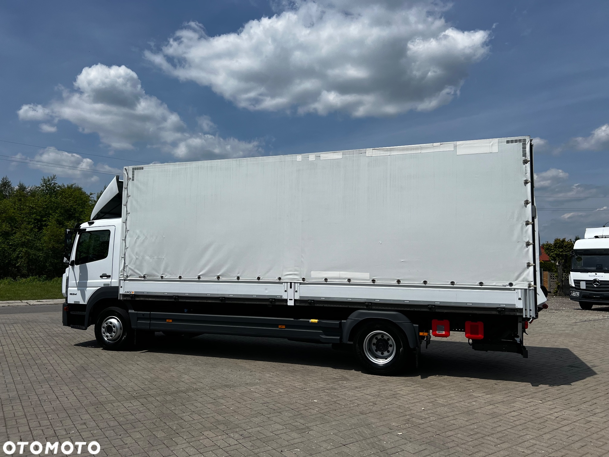 Mercedes-Benz ATEGO 1524 BURTO-PLANDEKA 7.3m WINDA - 6