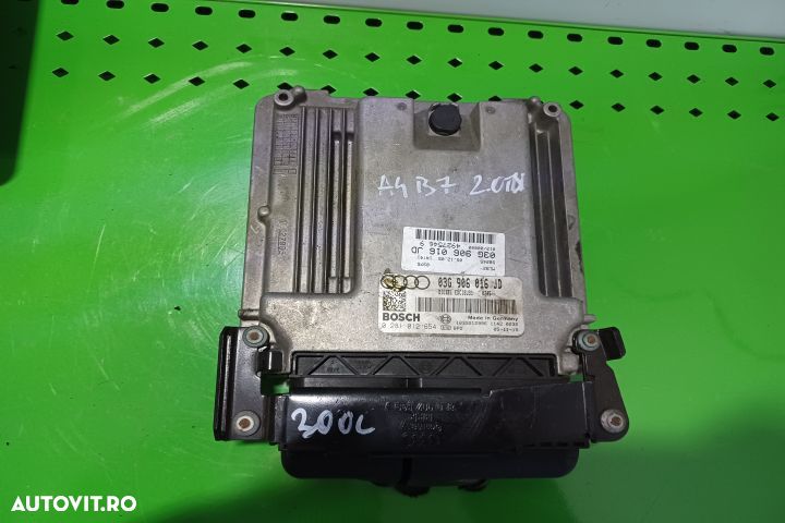 CALCULATOR MOTOR ECU 2.0 TDI 03G906016JD Audi A4 B7 [2004 - 2008] - 1