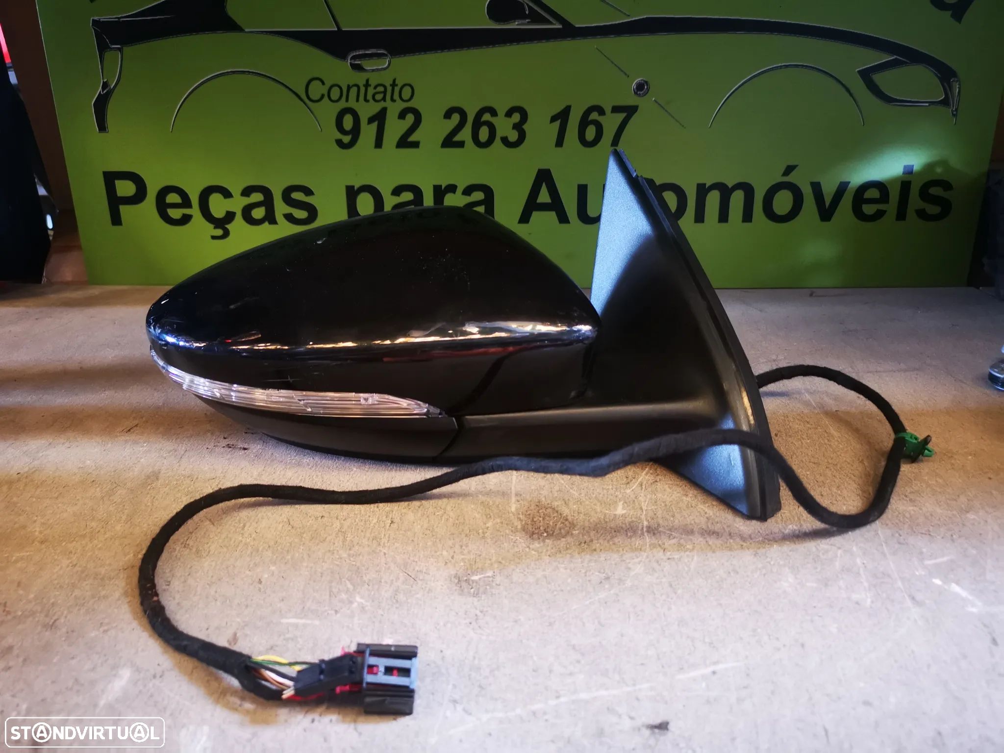 VW PASSAT B7 ESPELHO RETROVISOR DIREITO - ER210 - 1