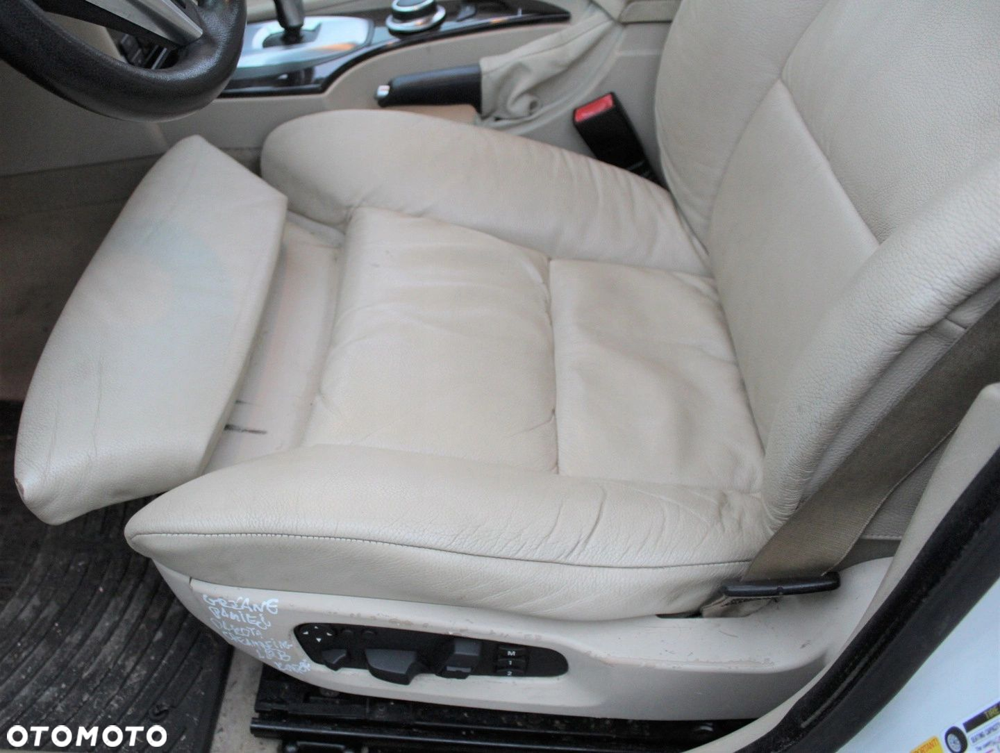 FOTEL PRZÓD LEWY BMW E60 E61 EUROPA KOMFORT CREAM - 2