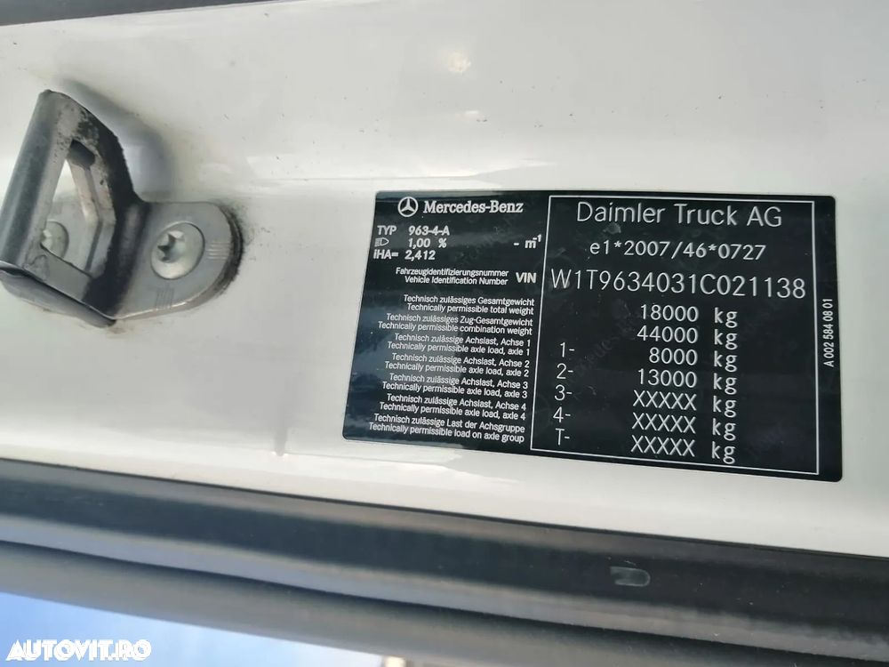 Mercedes-Benz Actros 1845 LS, BIG SPACE, TOP!!! - 29