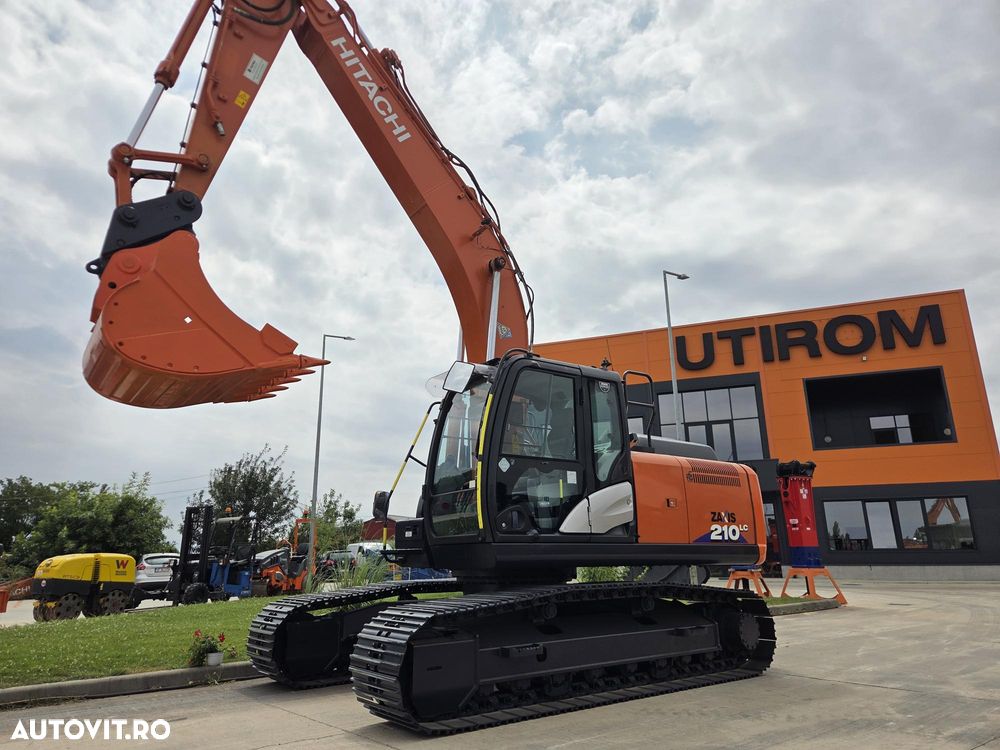 Hitachi ZX210-6, 2021, 2.993h, 23,1 tone, CUPLA RAPIDA+CUPA NOUA 1,3mc, Ad sapare 7m, inst picon, 3 camere, 3 pompe hidraulice, ridica 15t, motor Isuzu 172CP, posibilitate leasing 4 ani, CA NOU-PROMOTIE 104.900 EUR+Tva - 6