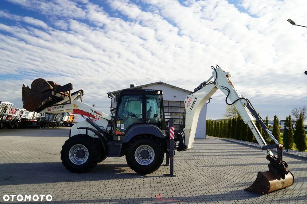 Terex TLB 990 / KOPARKO-ŁADOWARKA / KOMPLET ŁYŻEK / 3 300 MTH / - 5
