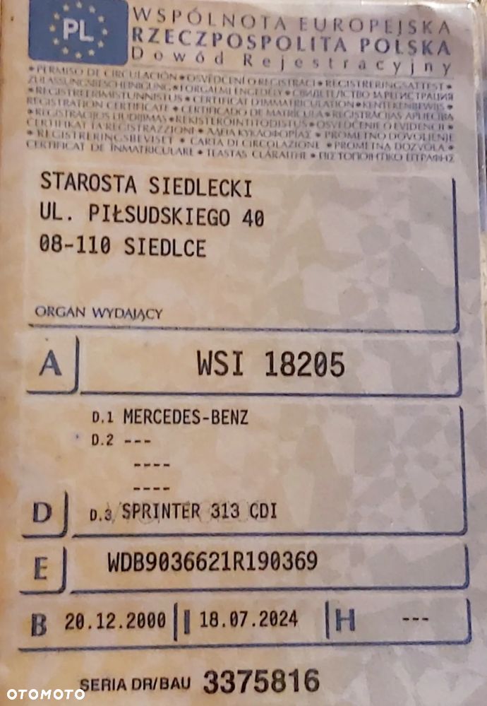 Mercedes-Benz Sprinter 313 CDI - 7